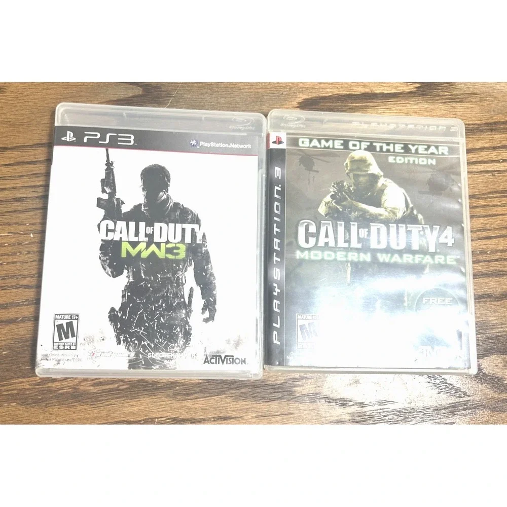 Call of Duty PS3 Bundle – Modern Warfare & MW3 –‎ Fast Shipping